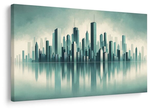 Tablou panoramă oraș modern