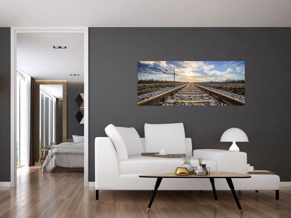 Tablou - Cale ferată (120x50 cm)