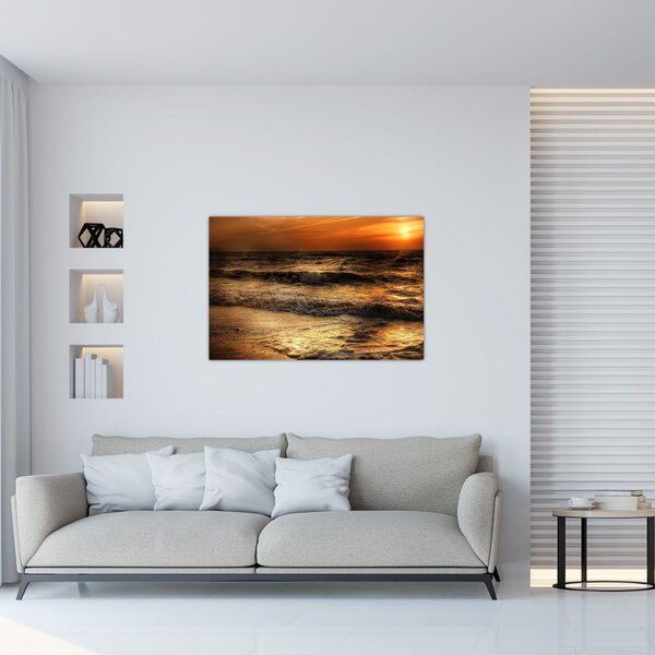 Tablou - Valuri la mal (90x60 cm)