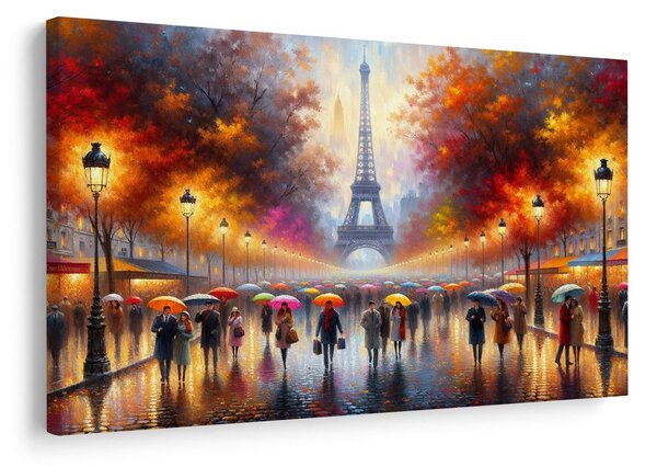 Tablou Paris de toamnă cu Turnul Eiffel