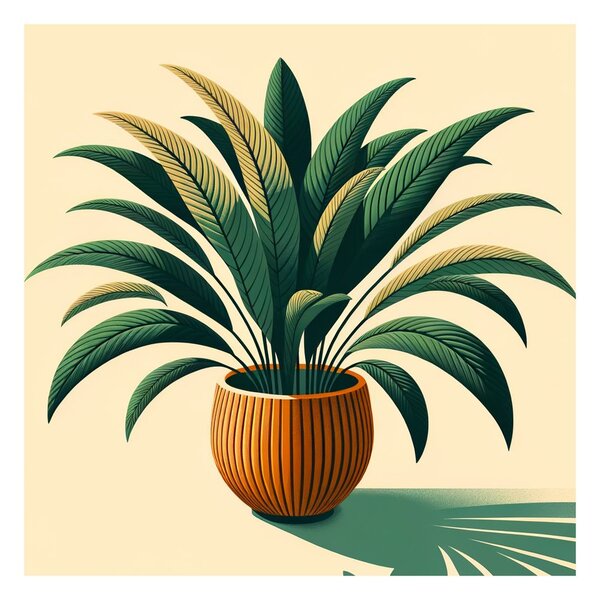 Tablou plantă de interior elegantă