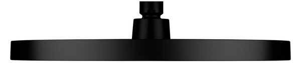 Oltens Vann cap de duș 26x26 cm pătrat negru mat 37008300