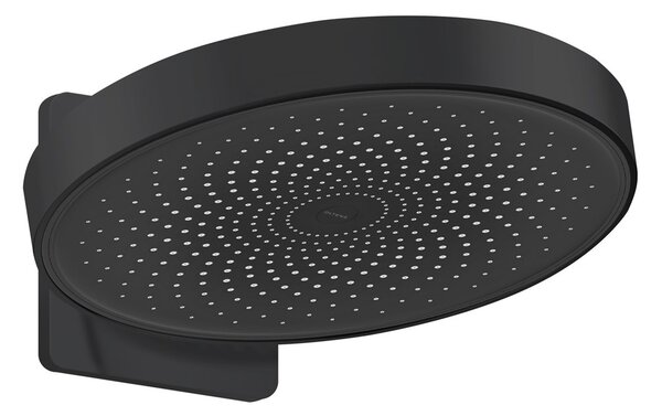 Oltens Vann cap de duș 26x26 cm rotund negru mat 37007300