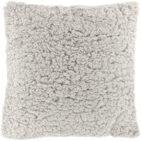 Perna decorativa KJELD 45x45 cm, gri deschis