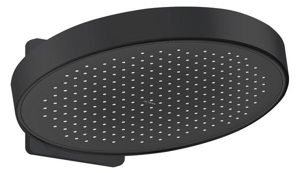 Oltens Regna cap de duș 32x32 cm rotund negru mat 37009300