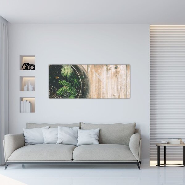 Tablou - Terariu de sticlă (120x50 cm)