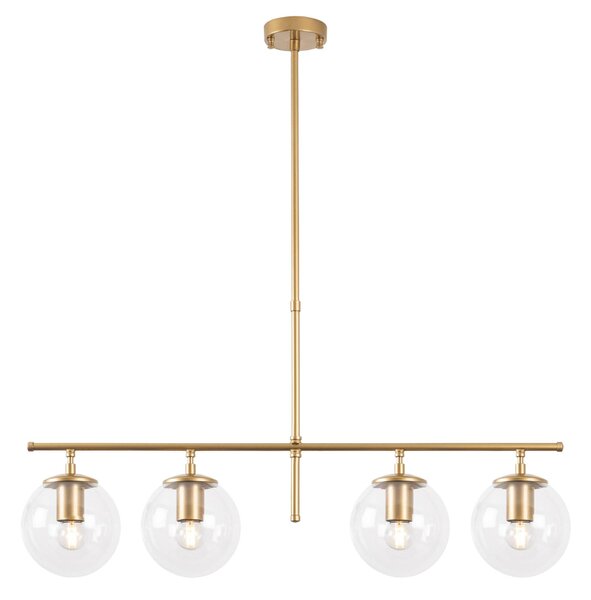 Lustra Roe Chandelier, Auriu, 81x15x76 cm