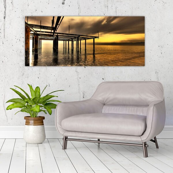 Tablou - Arhitectura la mal (120x50 cm)