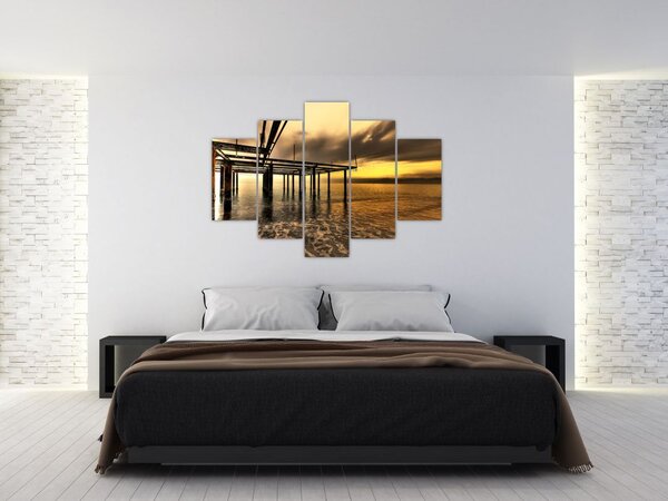 Tablou - Arhitectura la mal (150x105 cm)
