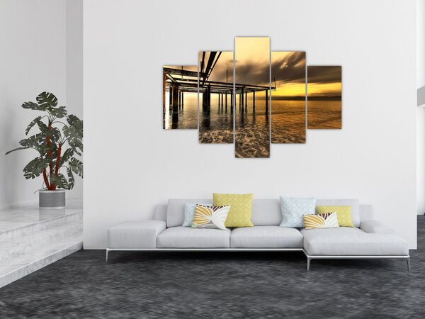 Tablou - Arhitectura la mal (150x105 cm)