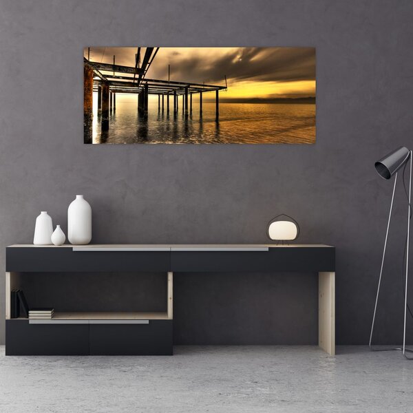 Tablou - Arhitectura la mal (120x50 cm)