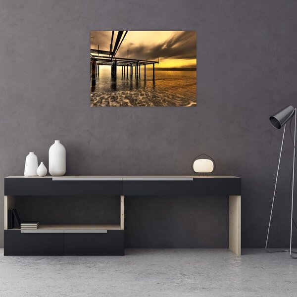 Tablou - Arhitectura la mal (70x50 cm)