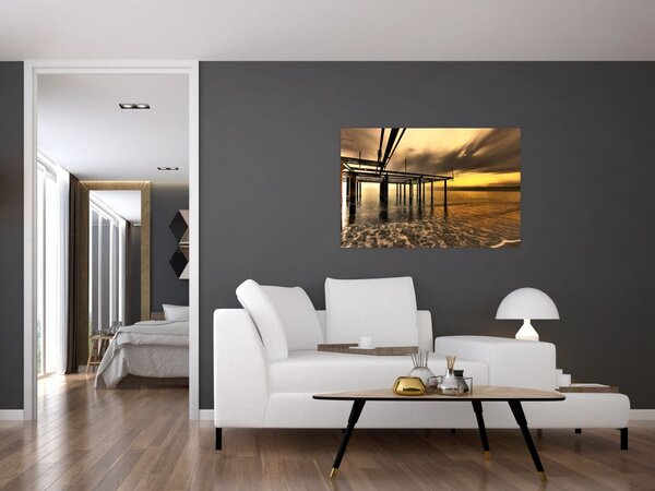 Tablou - Arhitectura la mal (90x60 cm)