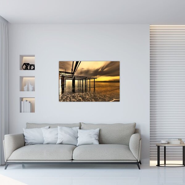 Tablou - Arhitectura la mal (90x60 cm)