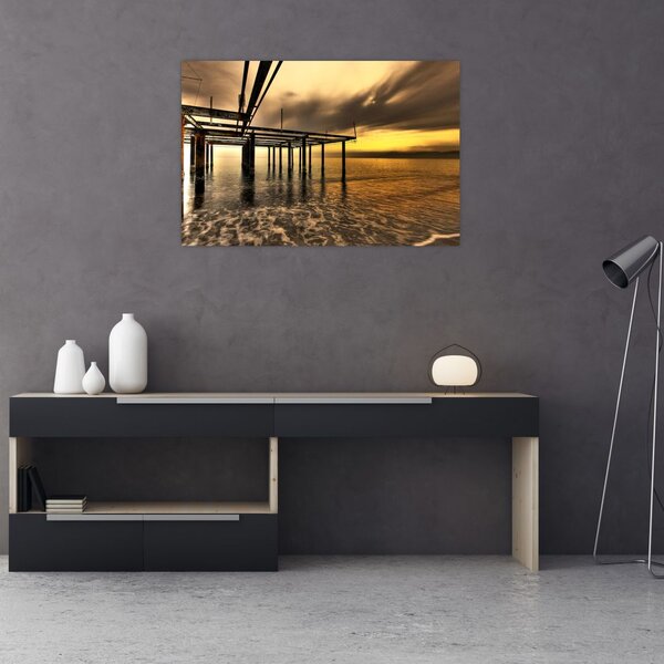 Tablou - Arhitectura la mal (90x60 cm)