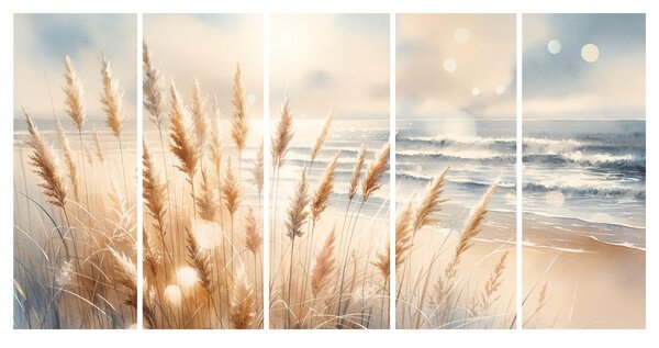 Tablou iarbă de pampas de coastă