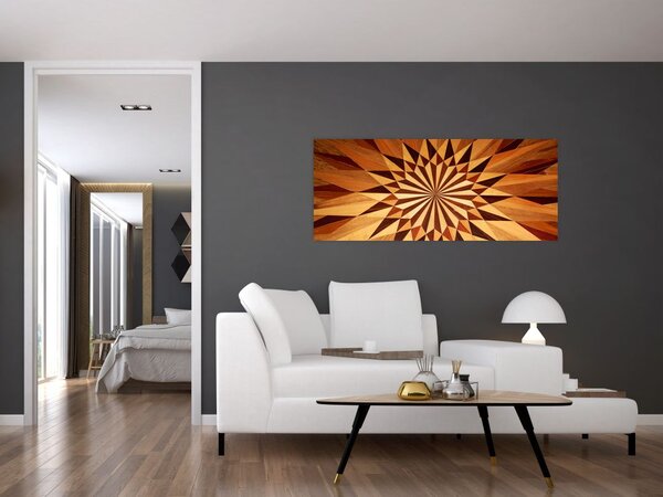 Tablou - Colaj din lemn (120x50 cm)