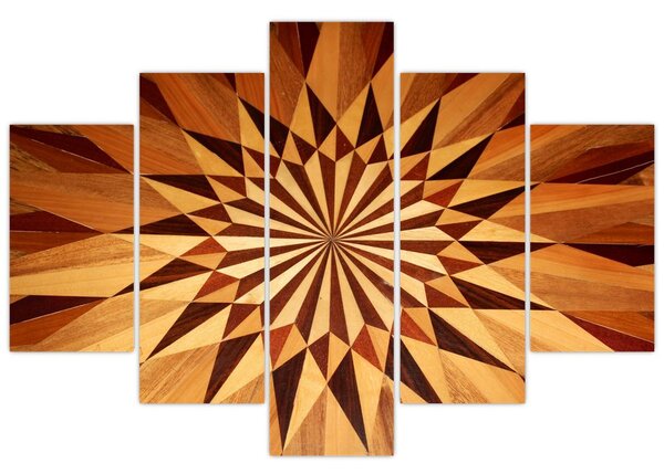 Tablou - Colaj din lemn (150x105 cm)