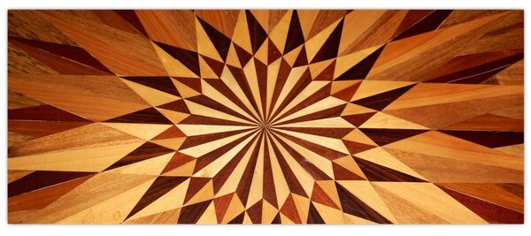 Tablou - Colaj din lemn (120x50 cm)