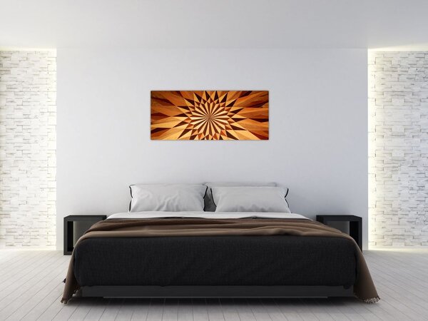 Tablou - Colaj din lemn (120x50 cm)