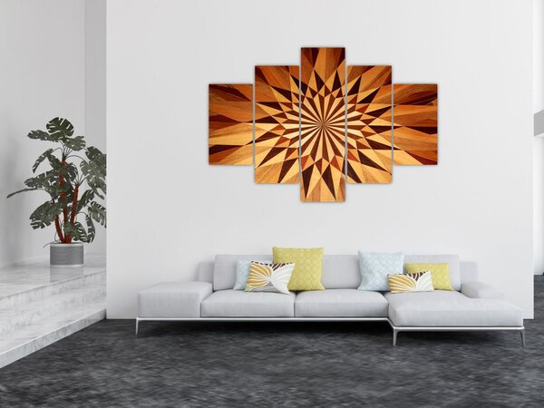 Tablou - Colaj din lemn (150x105 cm)