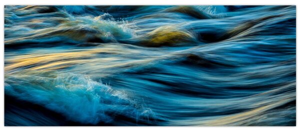 Tablou - Valuri (120x50 cm)