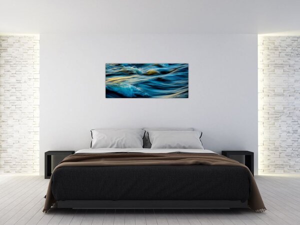 Tablou - Valuri (120x50 cm)
