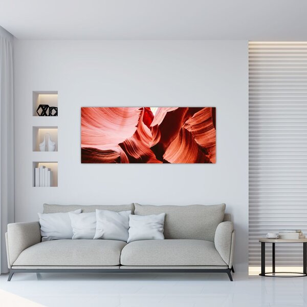 Tablou - Roci roșii (120x50 cm)
