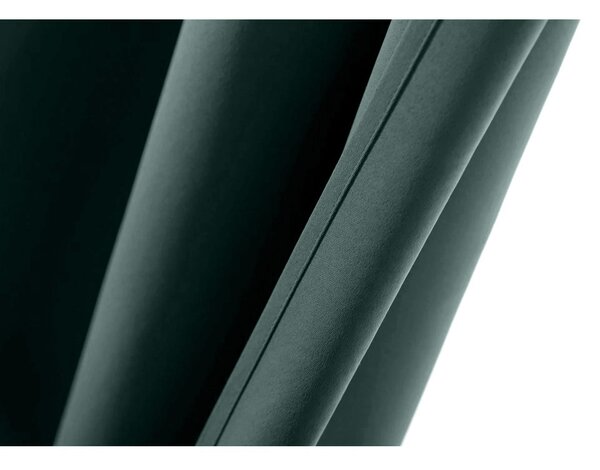 Draperie turcoaz OXFORD 140x250 cm Agatat: Inele metalice