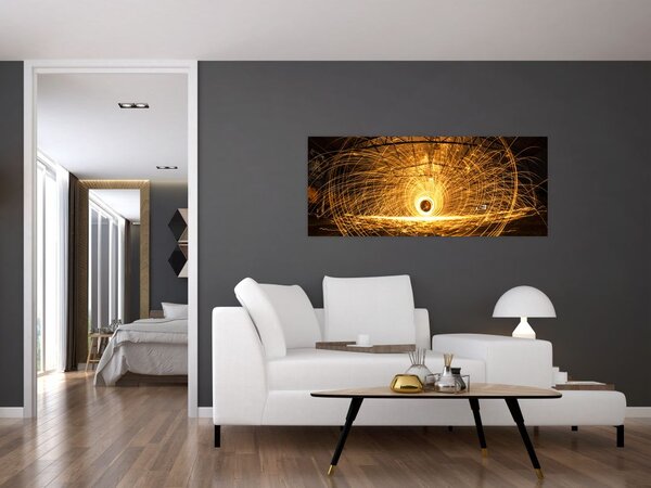 Tablou - Disc luminos (120x50 cm)