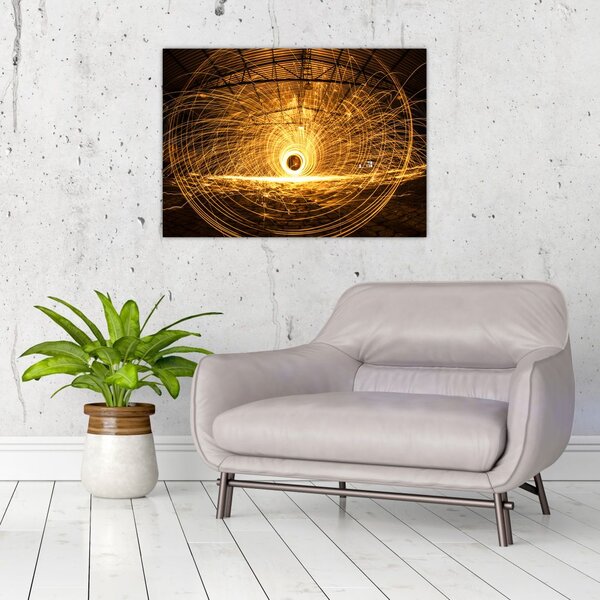 Tablou - Disc luminos (70x50 cm)