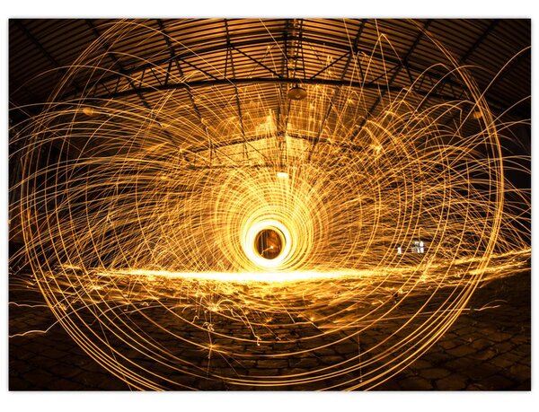 Tablou - Disc luminos (70x50 cm)
