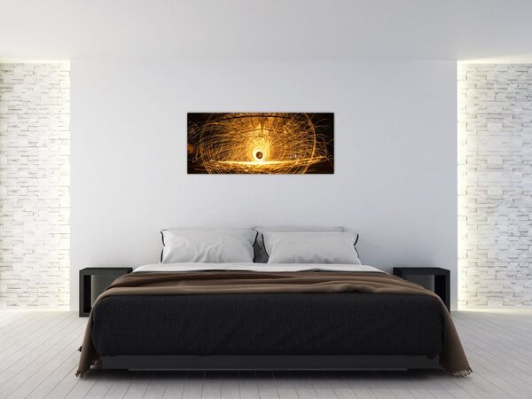 Tablou - Disc luminos (120x50 cm)