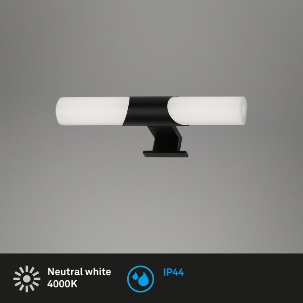 Briloner - Lumină LED pentru oglindă de baie LED/7W/230V 4000K IP44 32 cm negru