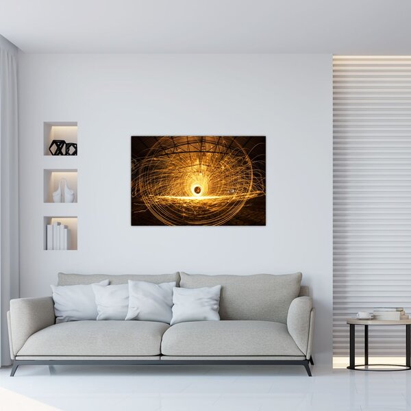 Tablou - Disc luminos (90x60 cm)
