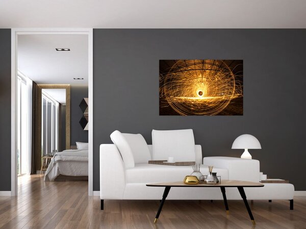 Tablou - Disc luminos (90x60 cm)
