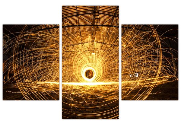 Tablou - Disc luminos (90x60 cm)