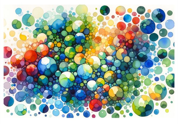 Tablou vise colorate