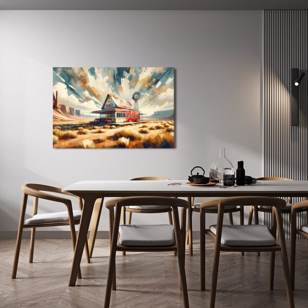 Tablou local solitar