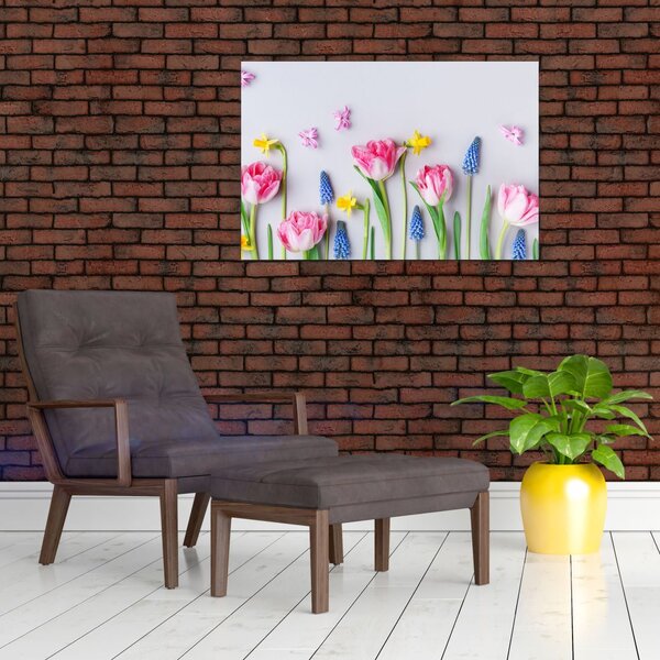 Tablou - Flori de primăvară (90x60 cm)