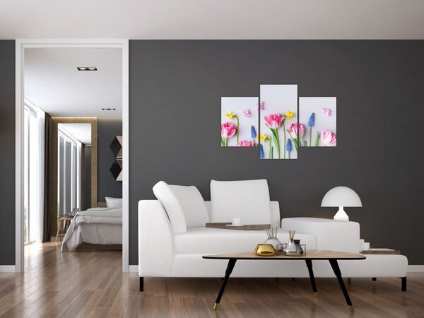 Tablou - Flori de primăvară (90x60 cm)