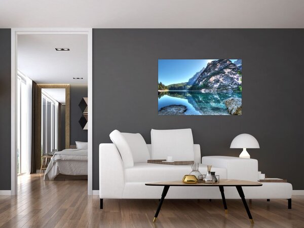 Tablou - Lac montan (90x60 cm)