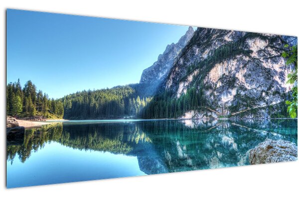 Tablou - Lac montan (120x50 cm)