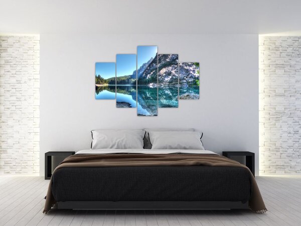 Tablou - Lac montan (150x105 cm)