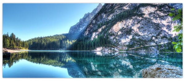 Tablou - Lac montan (120x50 cm)