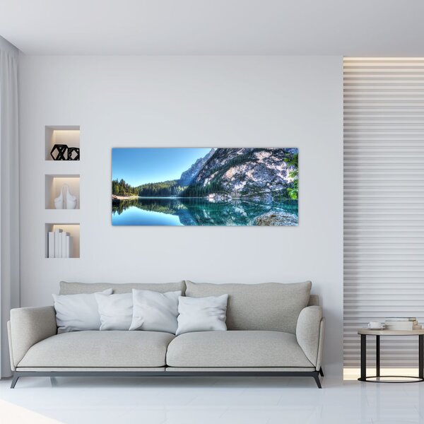 Tablou - Lac montan (120x50 cm)