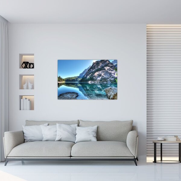 Tablou - Lac montan (90x60 cm)