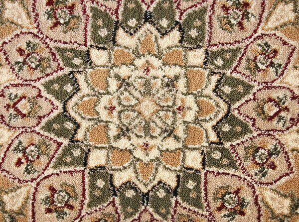 Covor Clasic Sufragerie Dormitor, Model Lotos 1555 110, Crem Bej 80x200