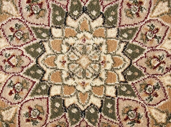 Covor Clasic Sufragerie Dormitor, Model Lotos 1555 110, Crem Bej Dreptunghi, 100x200