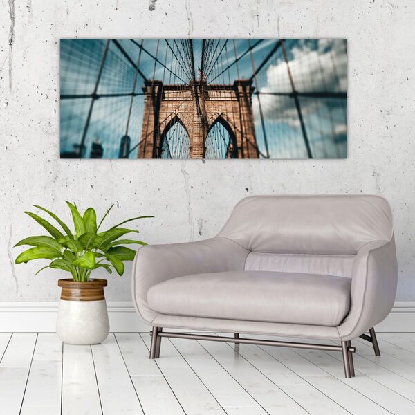 Tablou - Podul din Brooklin (120x50 cm)